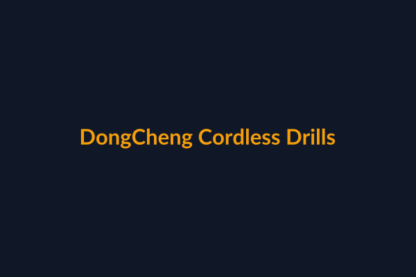 DongCheng Cordless Drills available at Raguveer Electric Talala